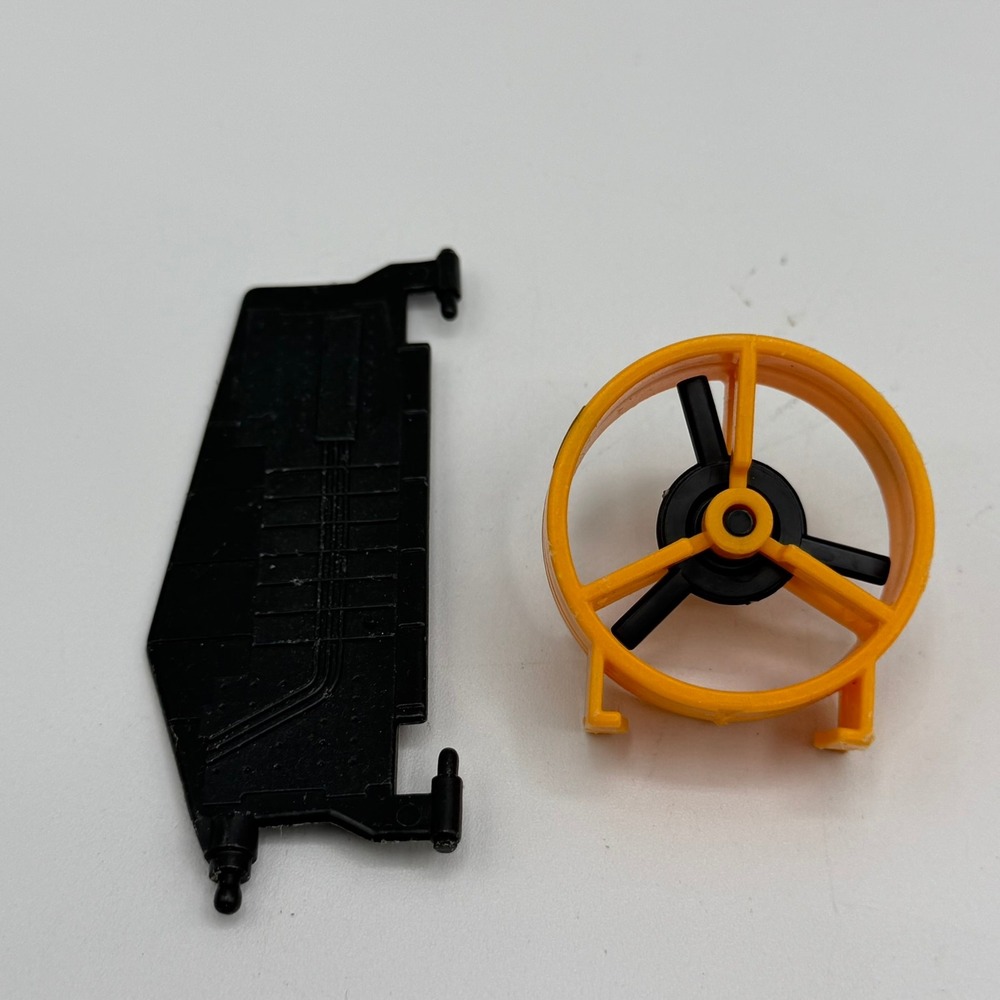 Vintage 1987 G.I. Joe Dreadnok Air Skiff Parts Lot Fan Shroud Panel Hasbro ARAH